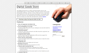 Digital Goods Store